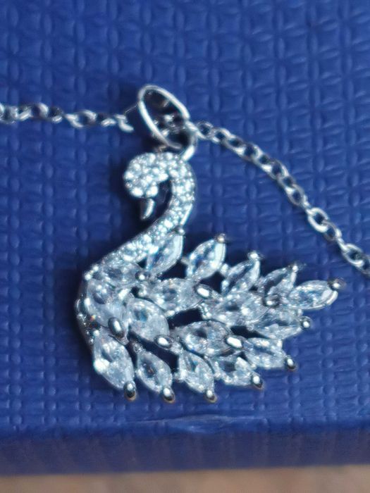 Srebrny Naszyjnik Swarovski