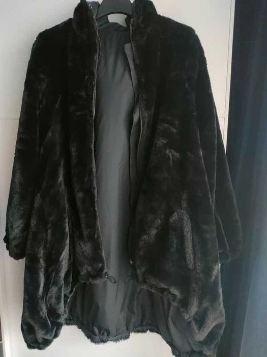 Kurtka parka futerko rozm. 38/M
