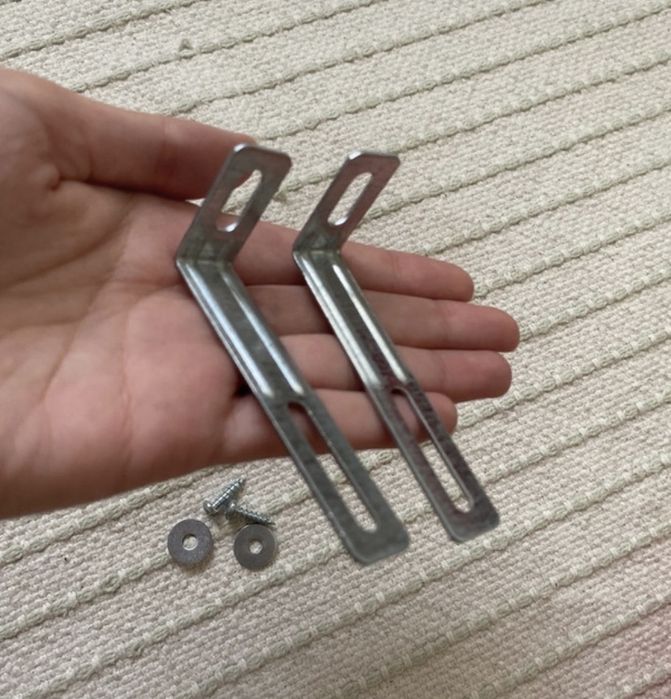 Suporte para estante ikea