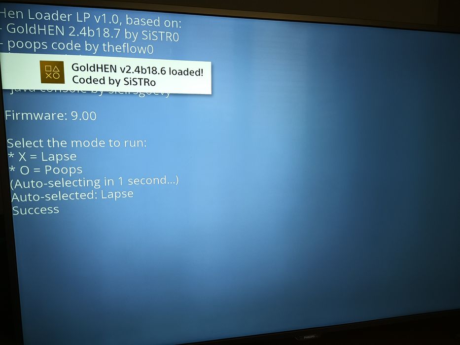 Płyta PlayStation 4 GoldHen 9.0-12.52