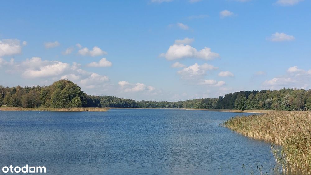 Działka budowlana 4015 m², blisko jeziora