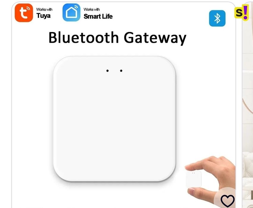 Bluetooth шлюз Tuya Gateway Hub для автоматизації розумного будинку WiFi / Bluetooth