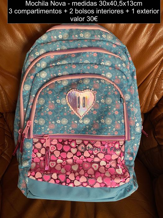 Mochilas e Trolleys Escolares Novas