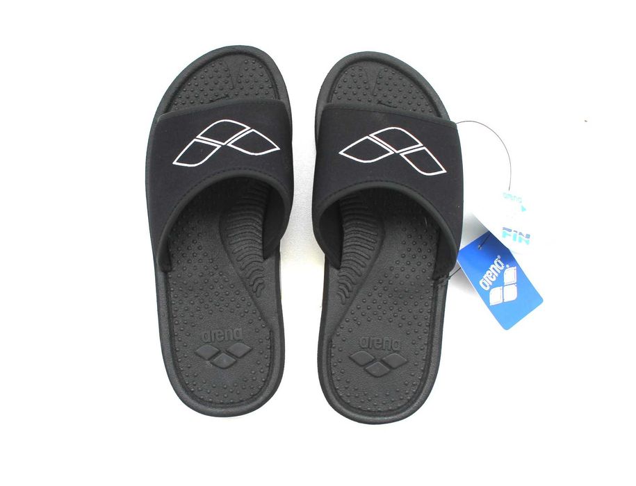 ARENA Markowe klapki męskie PUSH III Czarne r. 41/41,5 WYPRZEDAŻ