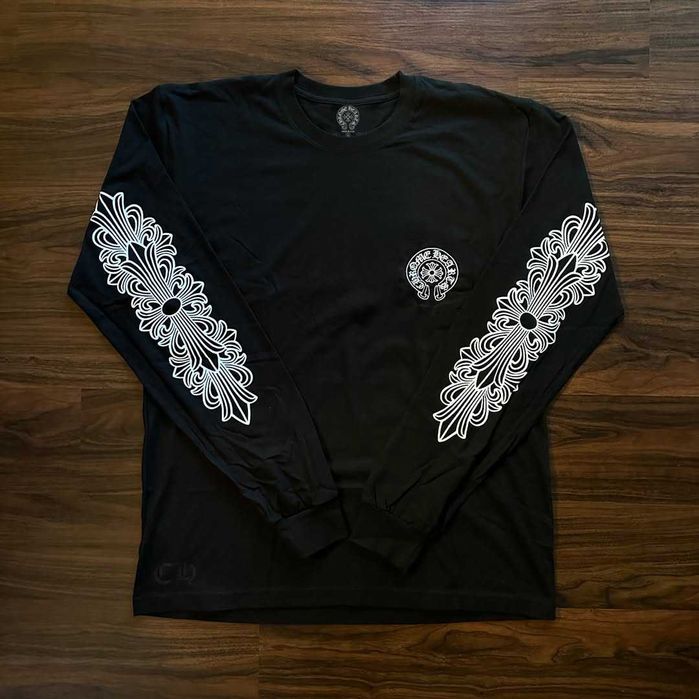 Лонг слив chrome hearts футболка chrome hearts