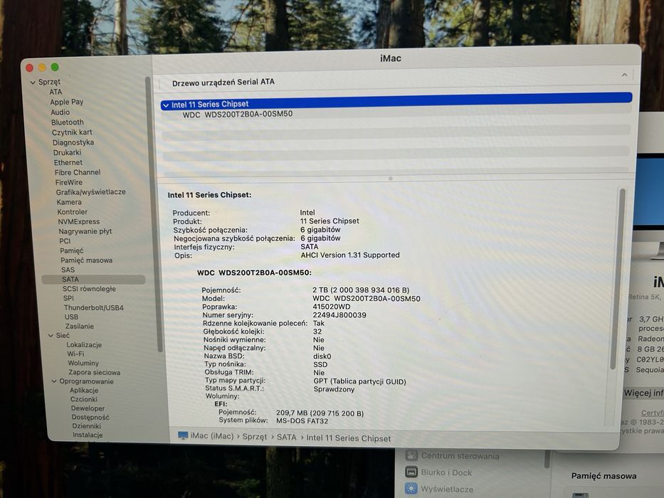 Apple iMac 19.1 i5 3,7GHz/32GB/2TB SSD/Radeon Pro 580X 8GB