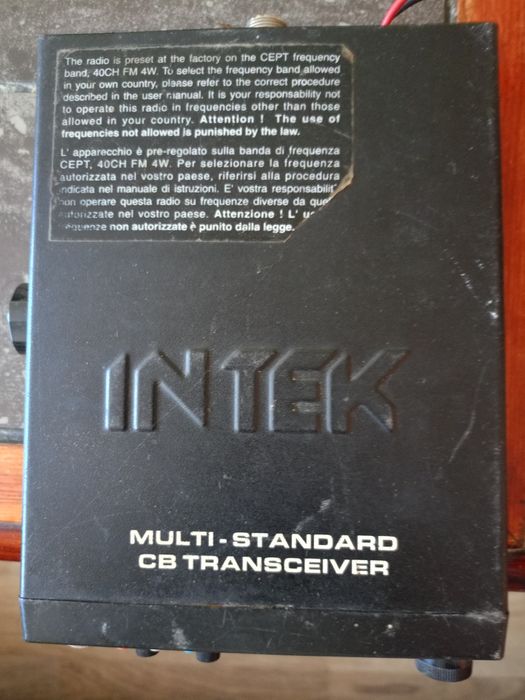 CB radio INTEK. .