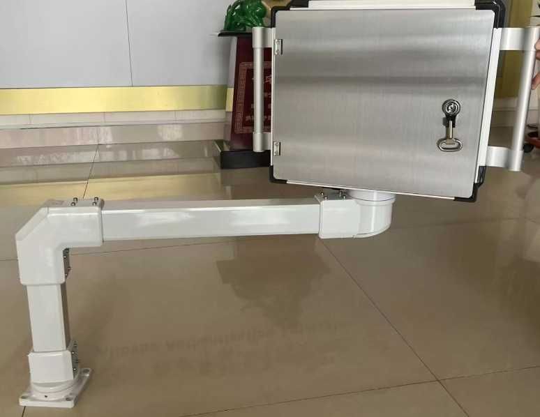 Obudowa aluminiowa panelu HMI 10 cal przemysłowa z ramionem