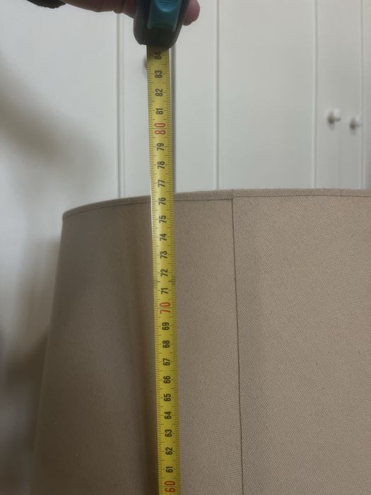 lampada beige grande