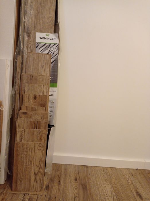 Panele podłogowe, 1,60 m kw+ końcówki Weninger dąb Villach+ AC4 8mm