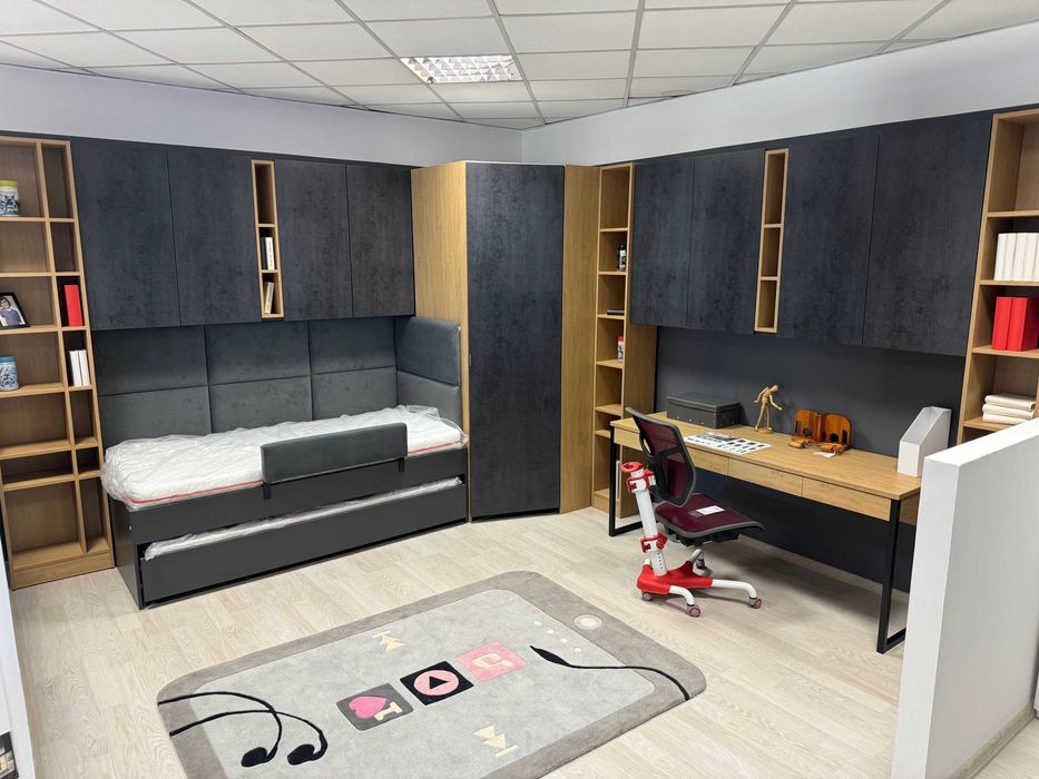 Zestaw Mebli Mode Concret Oak  Meblik - wyprzedaż -50%