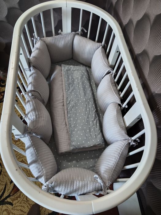 Продам ліжечко дитяче 5 в 1 на шарнірах.