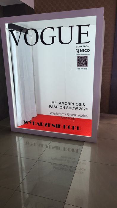 Fotobox, scianka do zdjęć, nazwa magazynu dowolna, 100% personalizacji