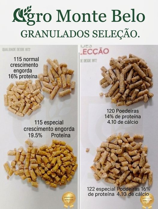 Rações misturas cereais ao melhor preço,