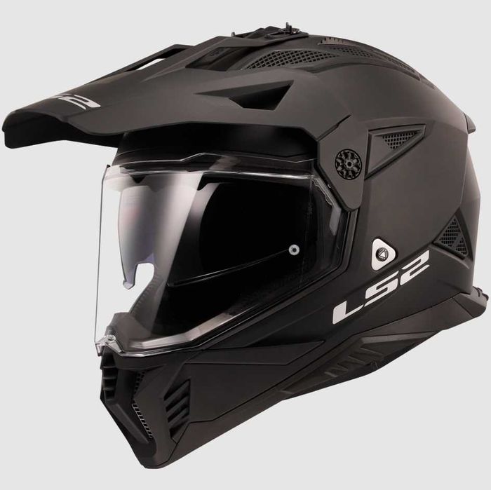 Kask LS2 MX702 Pioneer II Enduro/Quad/ATV Czarny matowy