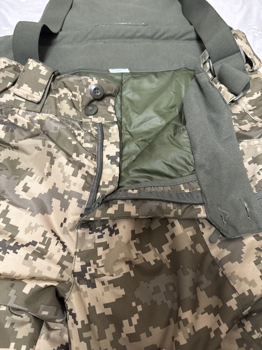 Штани зимові мембранні утеплені pixel mm14