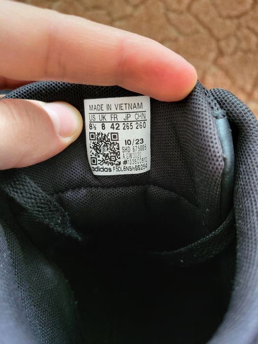 Оригинальные мужские кроссовки Adidas Hoops