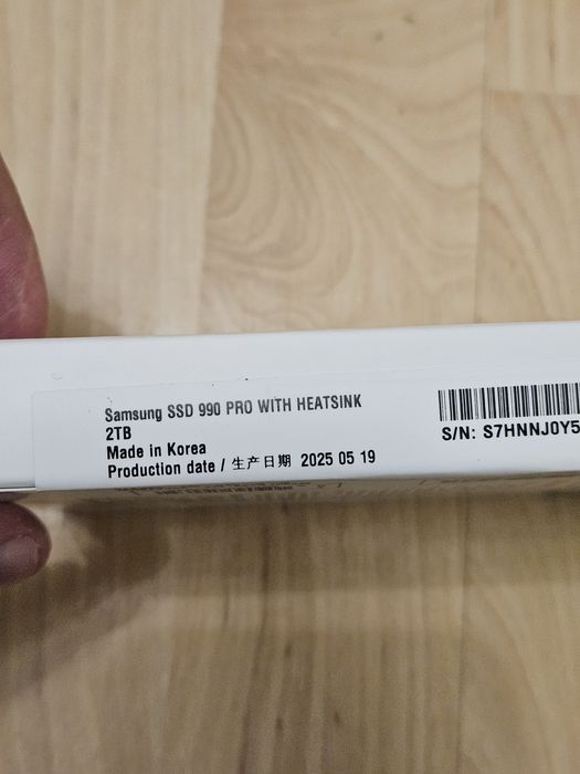 SSD накопичувач Samsung 990 PRO with Heatsink 2 TB