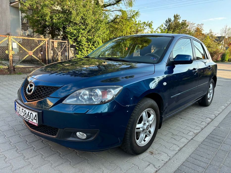 Mazda 3 1.6 benzyna, klimatyzacja,bogate wyposażenie