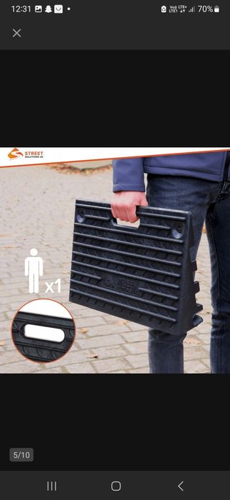 Rampa najazdowa samochodowa 2x