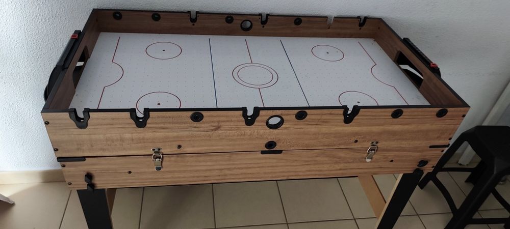 Mesa 3 em 1 Mini Jogos