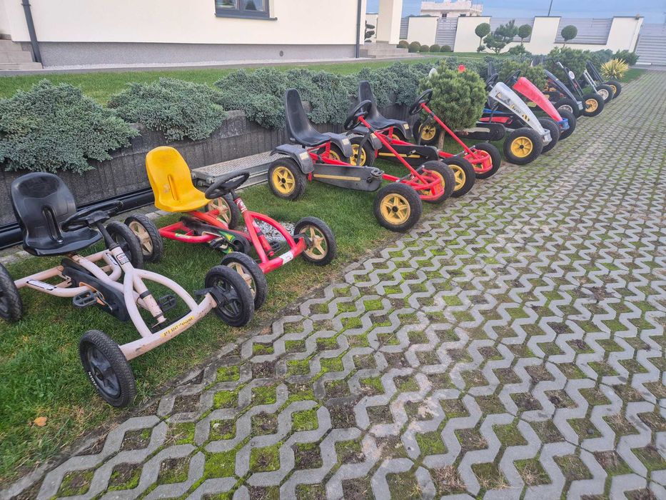 Gokarty, gokardy, gokart BERG ! Komplet  10 sztuk, caly zestaw.