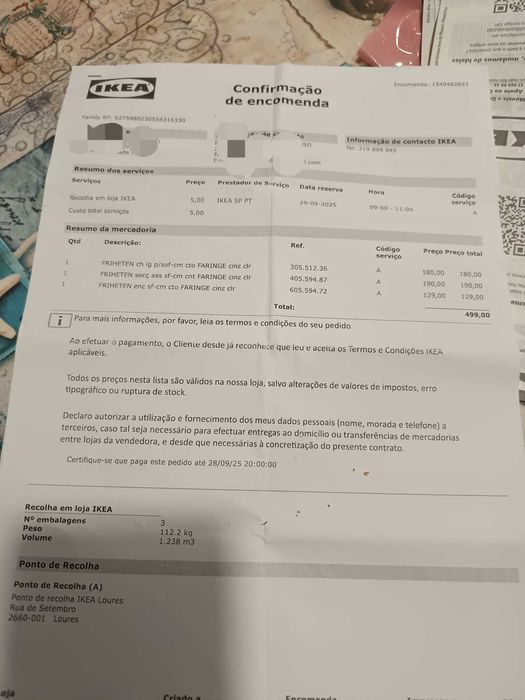 Sofá cama Friheten, do IKEA
