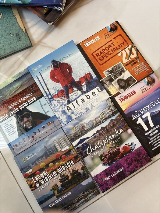 Książki podróżnicze o podróżach National Geopgraphic Traveler