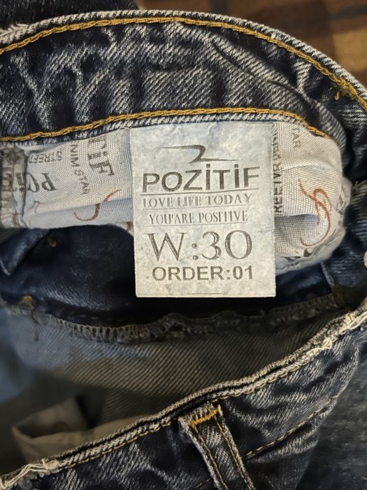 Темно-сині джинси