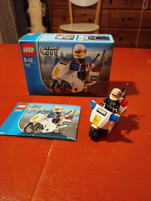 Lego City Police 7235 Motocykl Policyjny