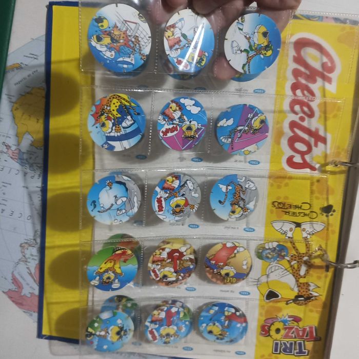 Caderneta Oficial Matu Tazos Matutano Anos 90 com 11 faltas