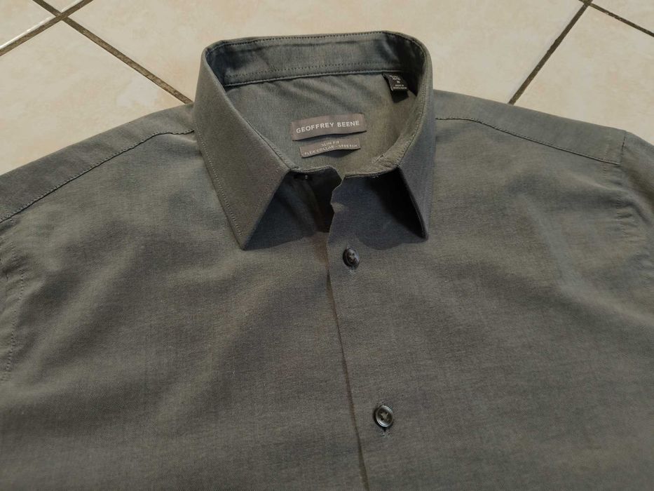GEOFFREY BEENE USA - NOWA! Markowa Koszula Męska rozmiar M