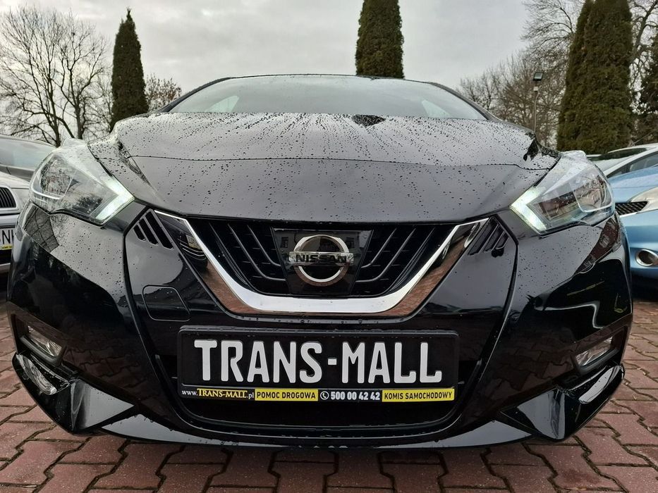 Nissan Micra Benzyna. 90 Koni. Navi. Podgrzewane Fotele i Kierownica. Serwisowana.