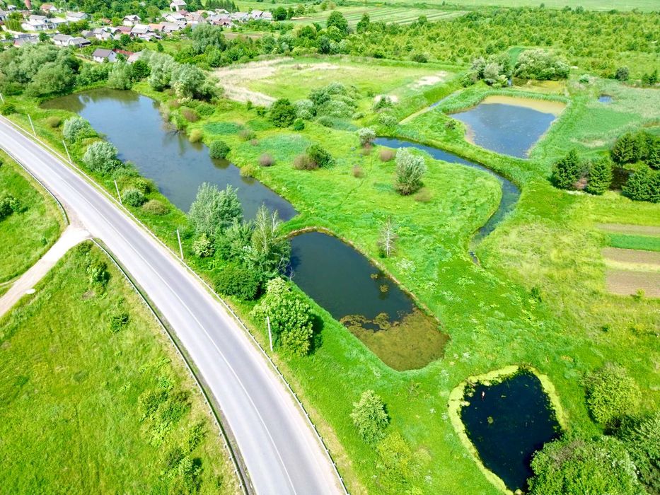Унікальна ділянка 2.2 га. з ставками на Прикарпатті!