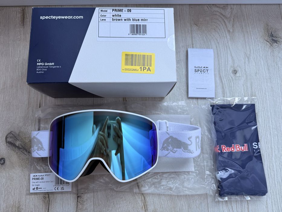 Gogle narciarskie Red Bull Prime-09 Ice Blue Snow