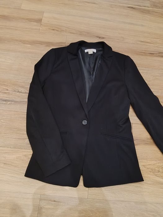 Czarna marynarka H&M 38 M