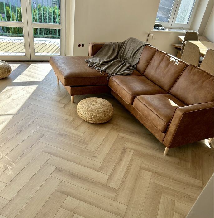 WESTWING COLLECTION Hunter Sofa narożna ze skóry (4-osobowa)