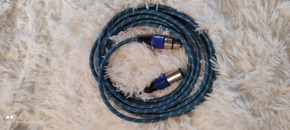 Kabel Mikrofonowy XLR -DMX Nowe