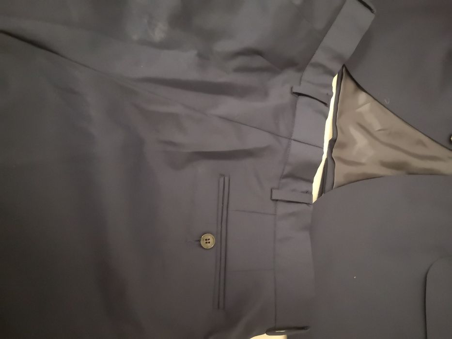 Garnitur Vistula, granatowy, jak NOWY, r. L