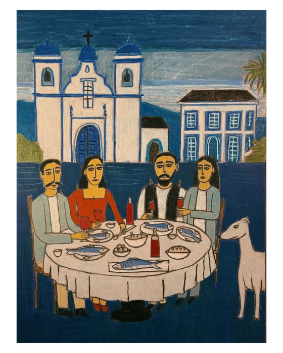 Obraz sztuka współczesna, sztuka naiwna polska