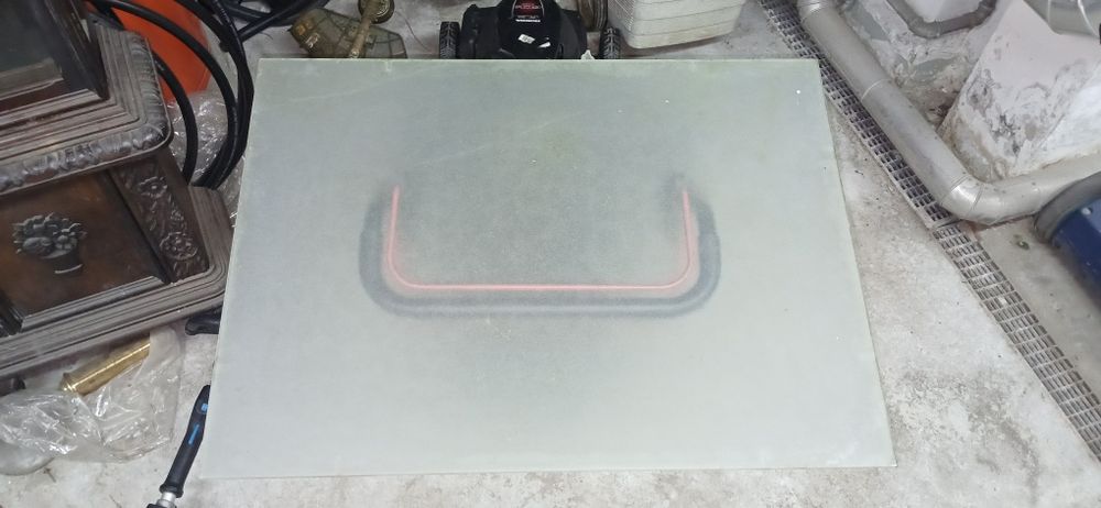 Szkło hartowane Satyna 85x75 0,4 mm