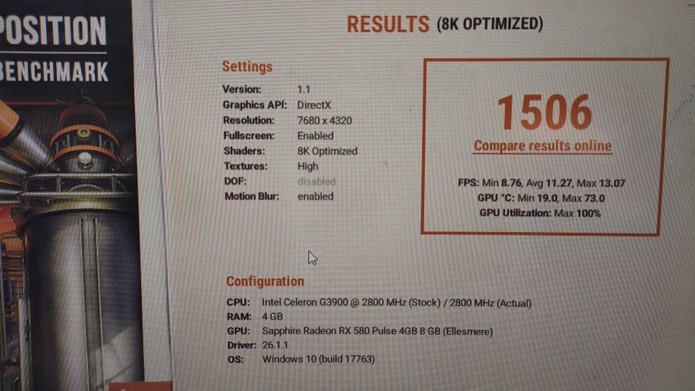 Видеокарта sapphire pulse rx580 8Gb коробка