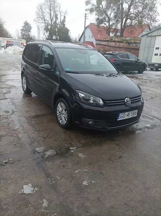 Volkswagen Touran GP2 2.0 TDI Idealny stan 2013r światła LED