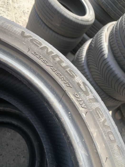 ゆっこ　MAK225/45R17　7J×17ET54PCD112 225 45 17 hankook - Купить шины для авто - Цена на OLX.ua