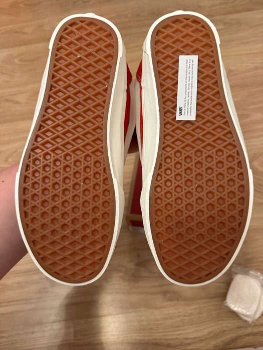 Vans Knu Skool Racing Red/Marshmallow к40