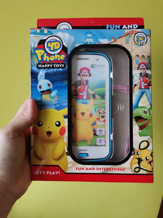 Telefon dotykowy 4d pokemon interaktywny