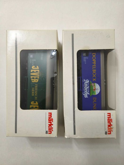 2 Carruagens Marklin H0 na caixa original