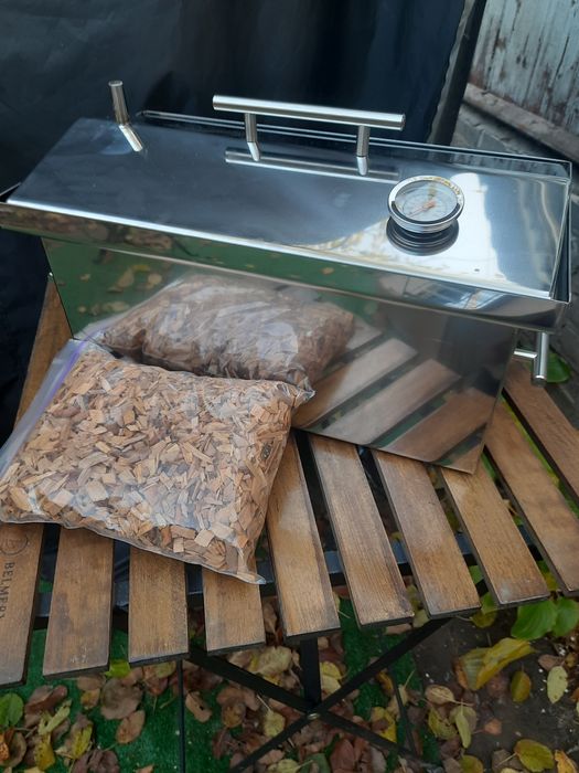 Коптильня з нержавійки 2мм. Та 1.5 мм. Коптильня нержавейка