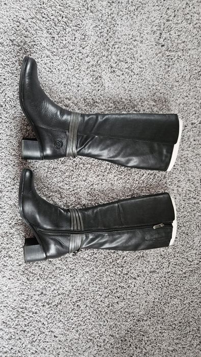 Kozaki skóra naturalna Marco Tozzi 39