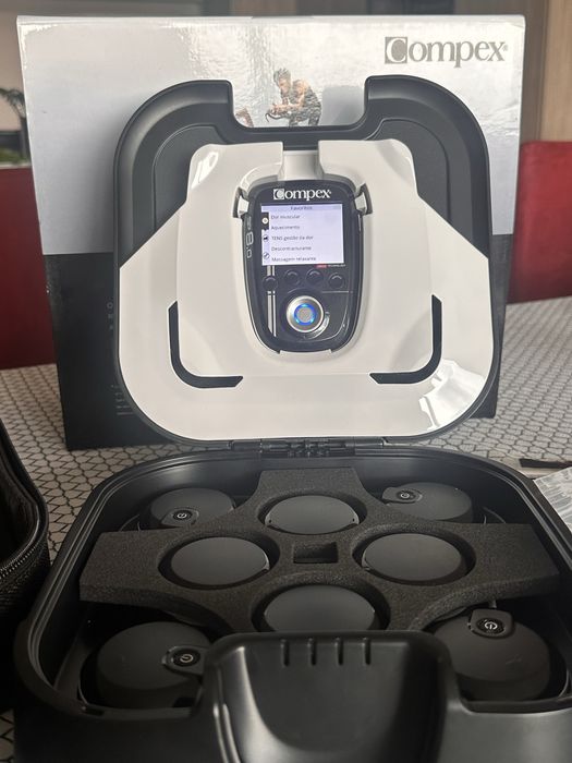 Compex SP 8.0 Wireless (Topo de Gama) – Impecável + Acessórios